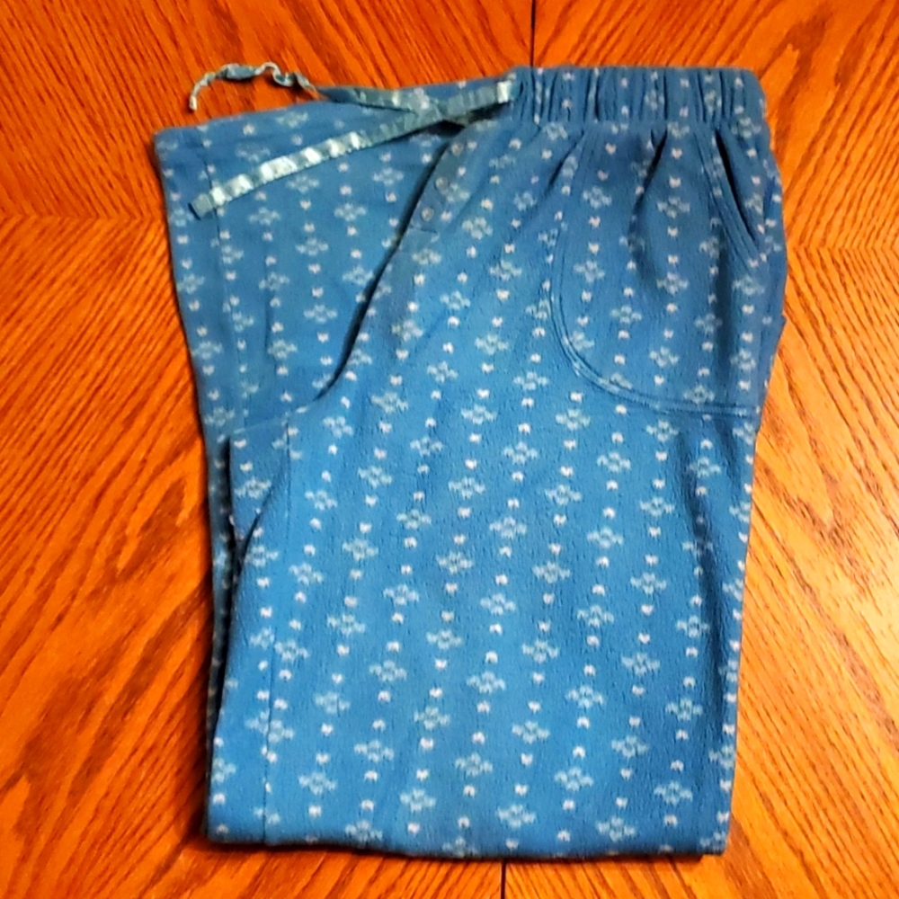 Fuzzy pj pants